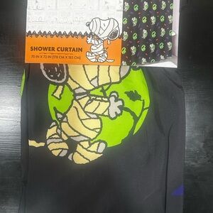 Snoopy Halloween Shower Curtain